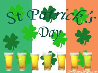 St Patrick's Day ecard