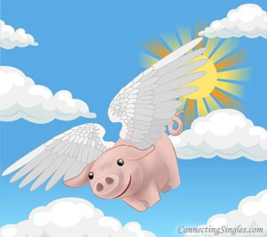 When Pigs Fly ecard