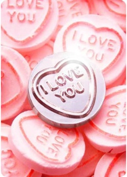 candy hearts ecard