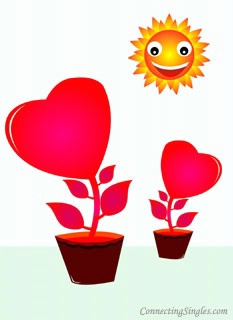 Blooming Valentines ecard