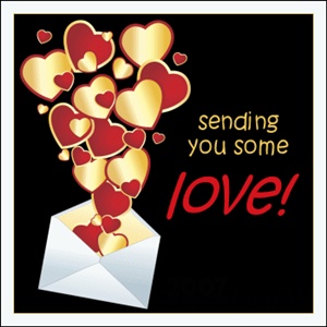sending some love ecard