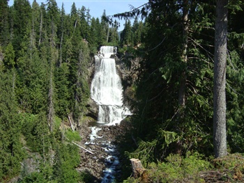 Waterfall in B.C. ecard