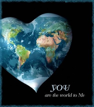 you are my world ecard