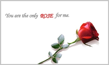 Only ROSE ecard
