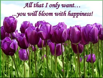 Bloom with Happiness ecard