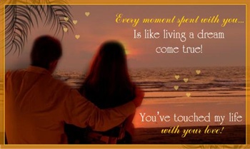 U have touched... ecard