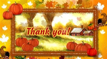 Canadian Thanksgiving ecard