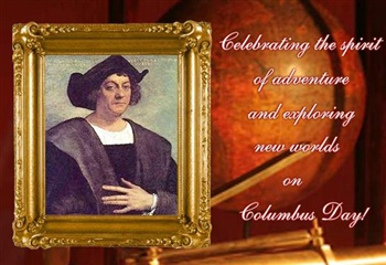 Columbus Day ecard