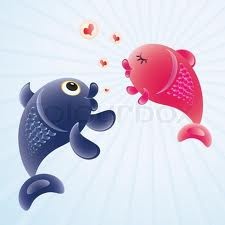 fishy kiss ecard