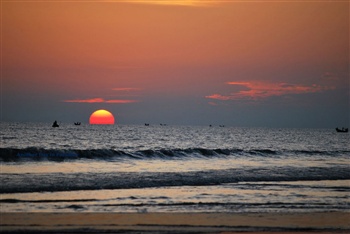 A heart touching panorama of sunset ecard