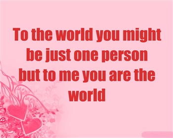 To-the-world-you-might-be ecard