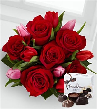 Roses & Chocolate Touch Heart & Soul ecard