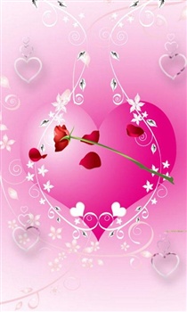 Rose Heart ecard