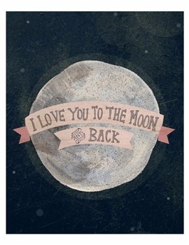 To The Moon And Back ecard