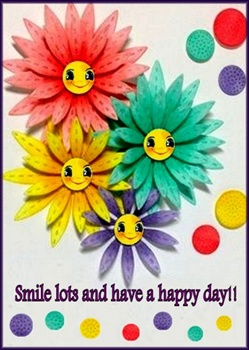 Smile lots and have a happy day!! ecard