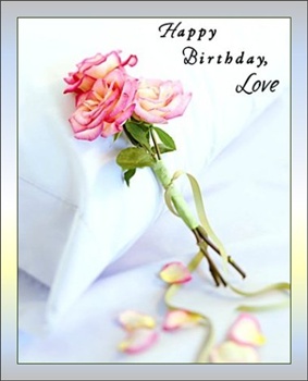 Happy Birthday Love ecard