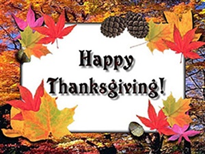Happy thanksgiving! .... ecard
