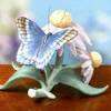 Butterfly sculpture eCard