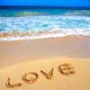 Love on the beach eCard