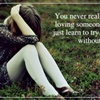 Learn to try to live without you eCard