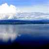 Lake Toba view taken from Balige Indonesia
