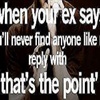 what your ex says