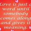 love words eCard