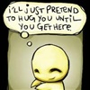 a hug for someone you like eCard