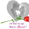 a special kiss just for you eCard