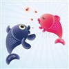 fishy kiss eCard