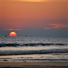 A heart touching panorama of sunset eCard