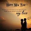 Happy New Year My Love eCard