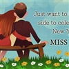 Miss You On New Year eCard