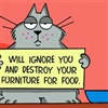 Cat Sign eCard