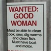 wanted good woman eCard